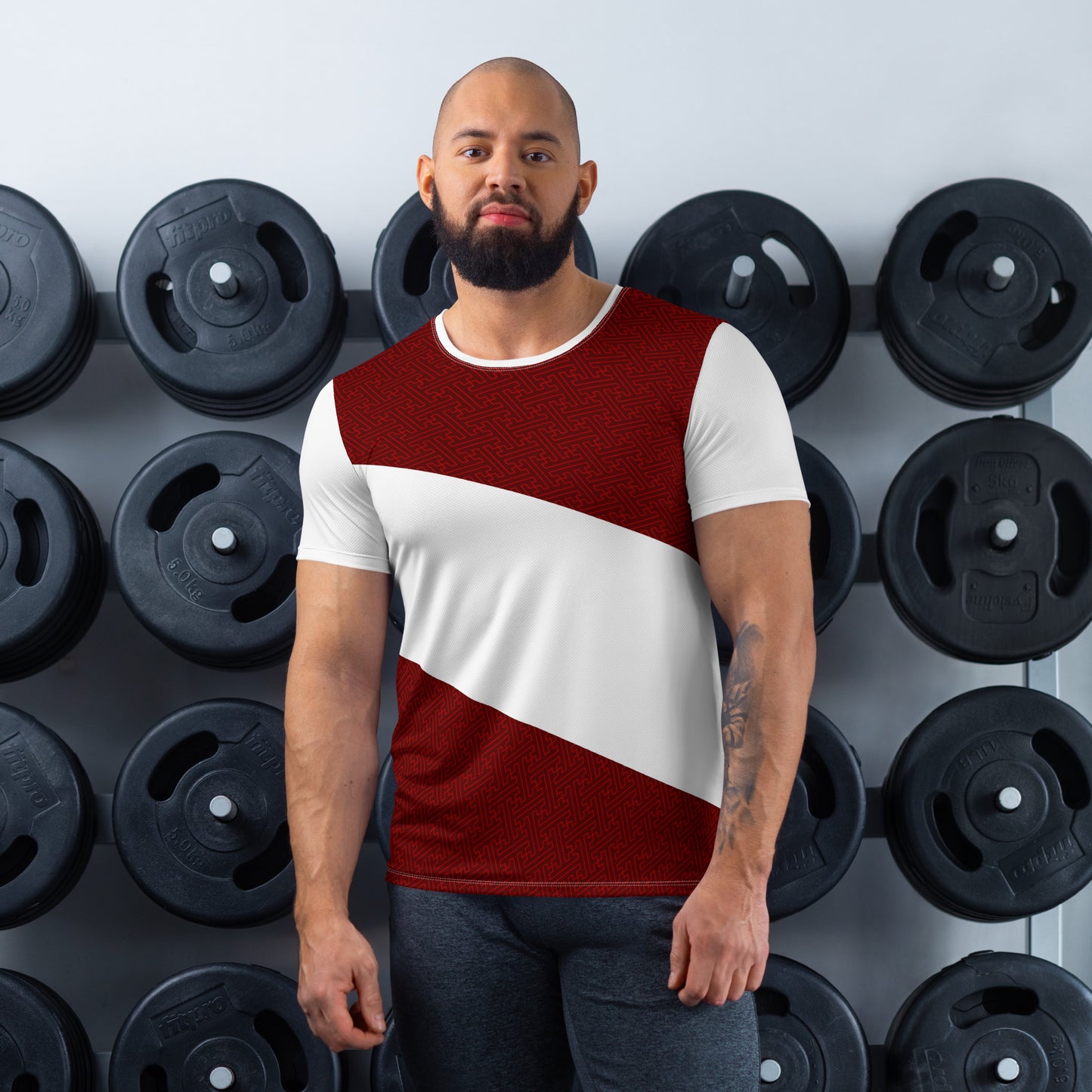 All-Over Print Men's Athletic T-shirt