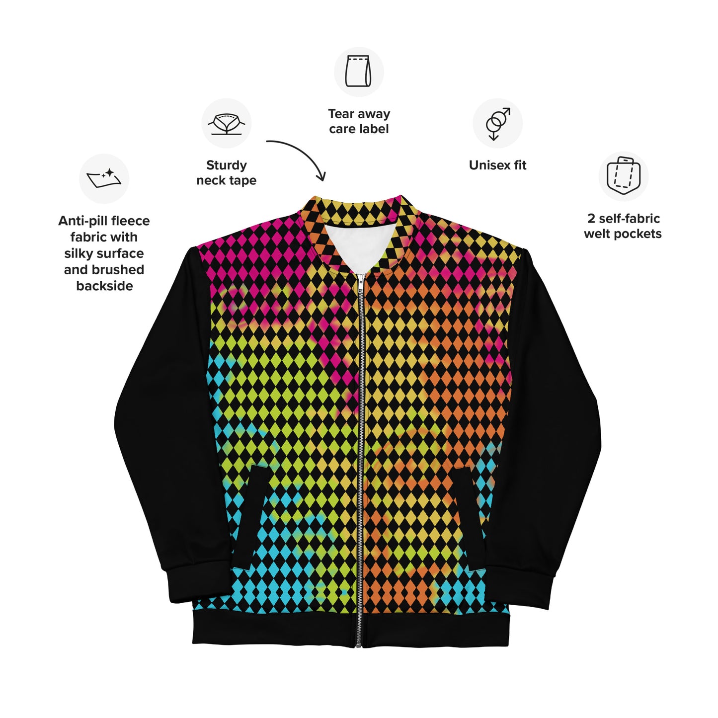 Unisex Bomber Jacket