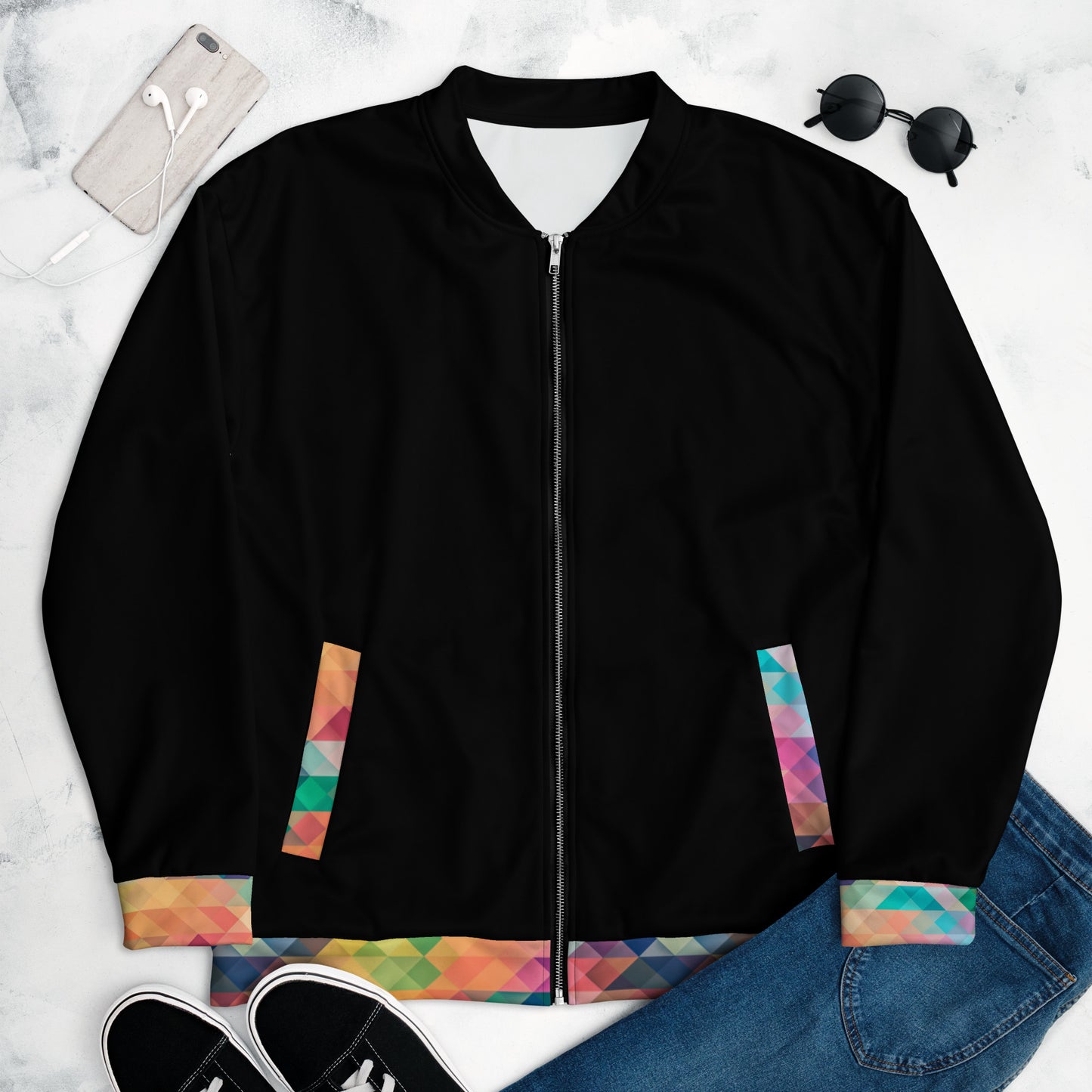 Unisex Bomber Jacket
