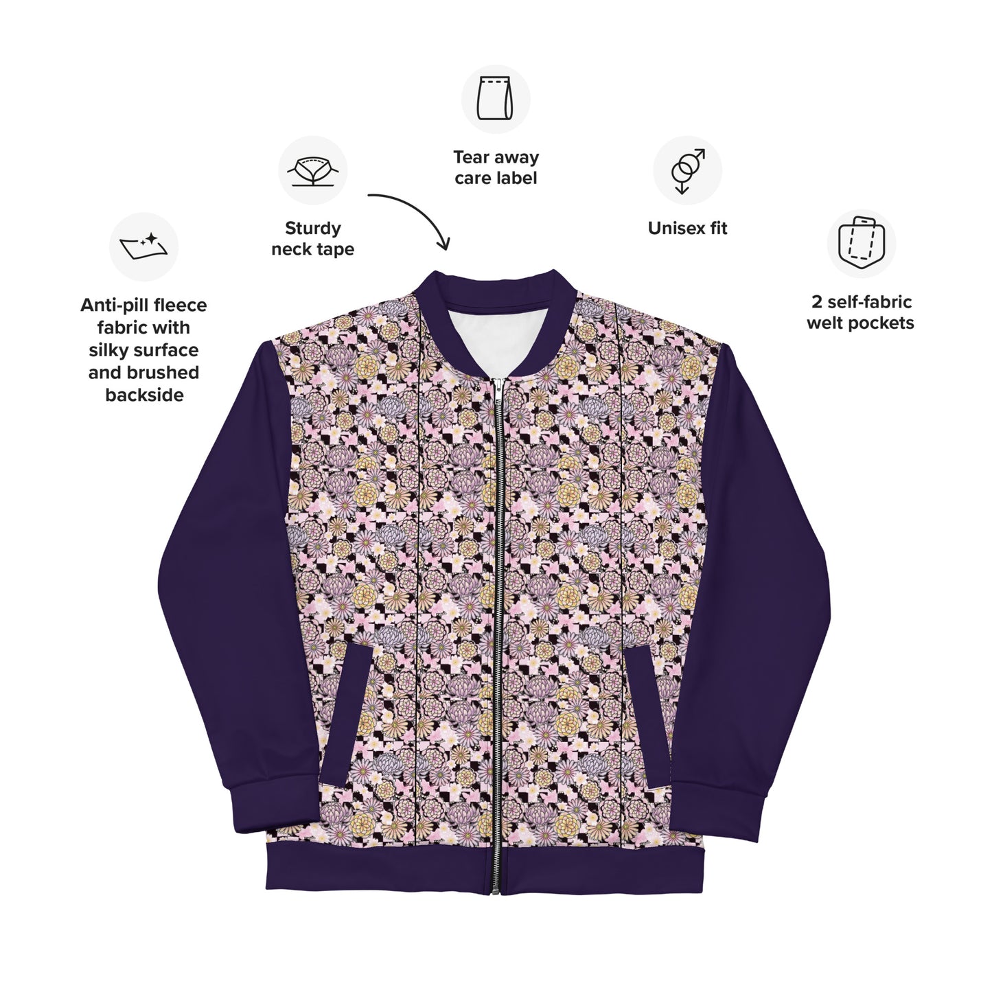 Unisex Bomber Jacket