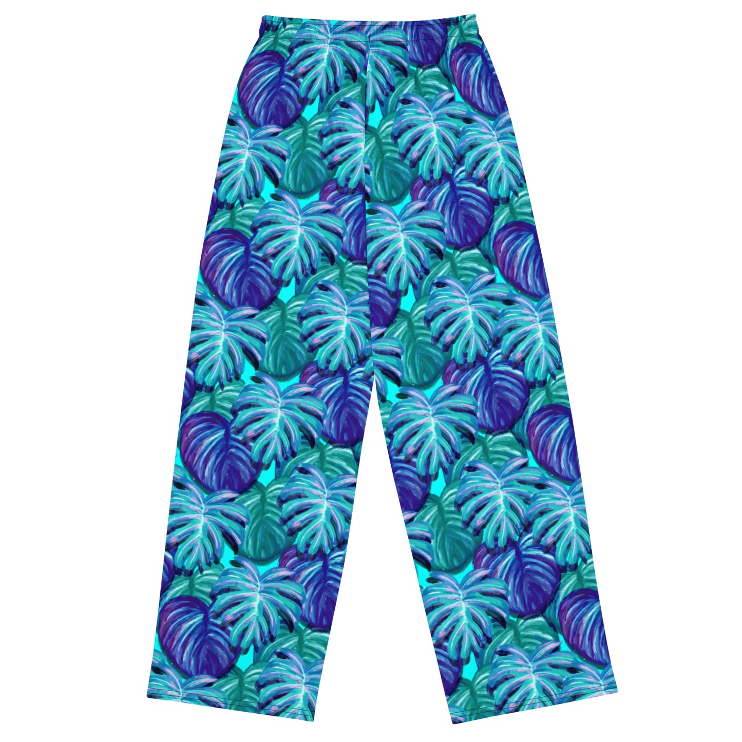 All-over print unisex wide-leg pants