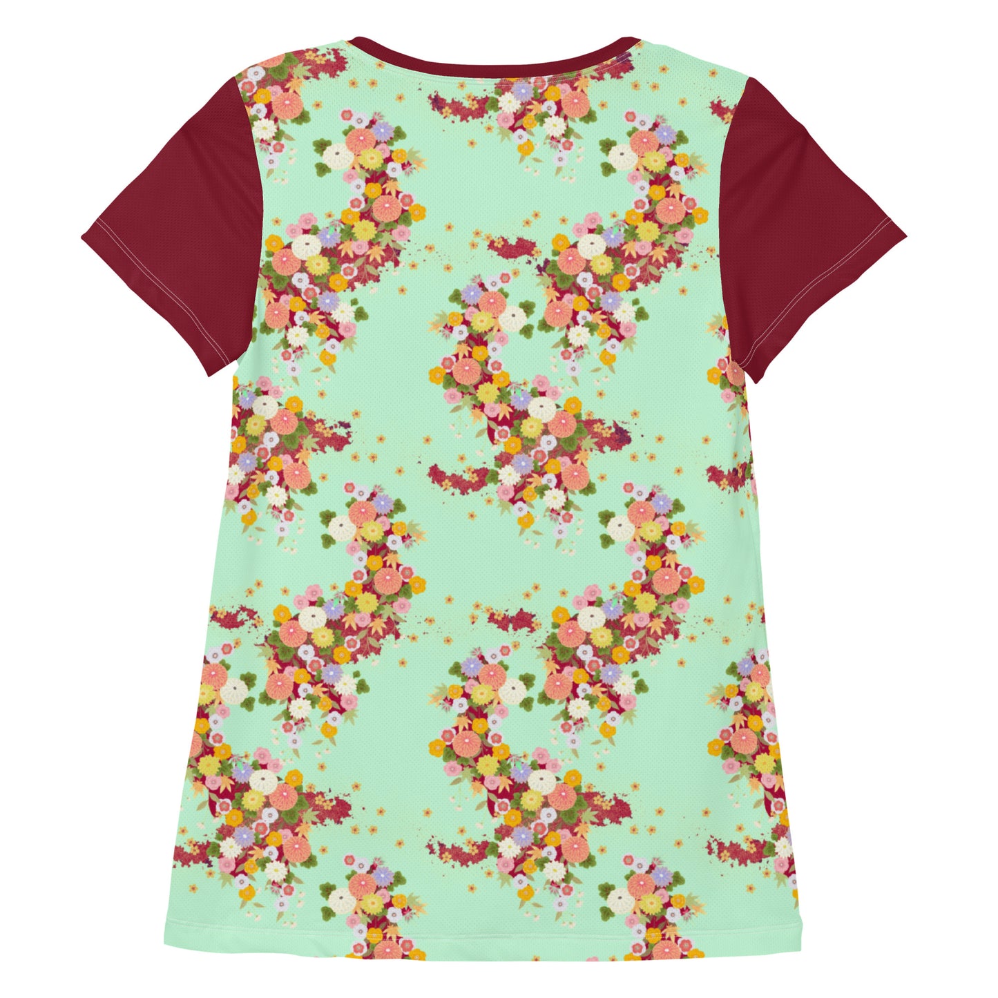All-Over Print Women's Athletic T-shirt