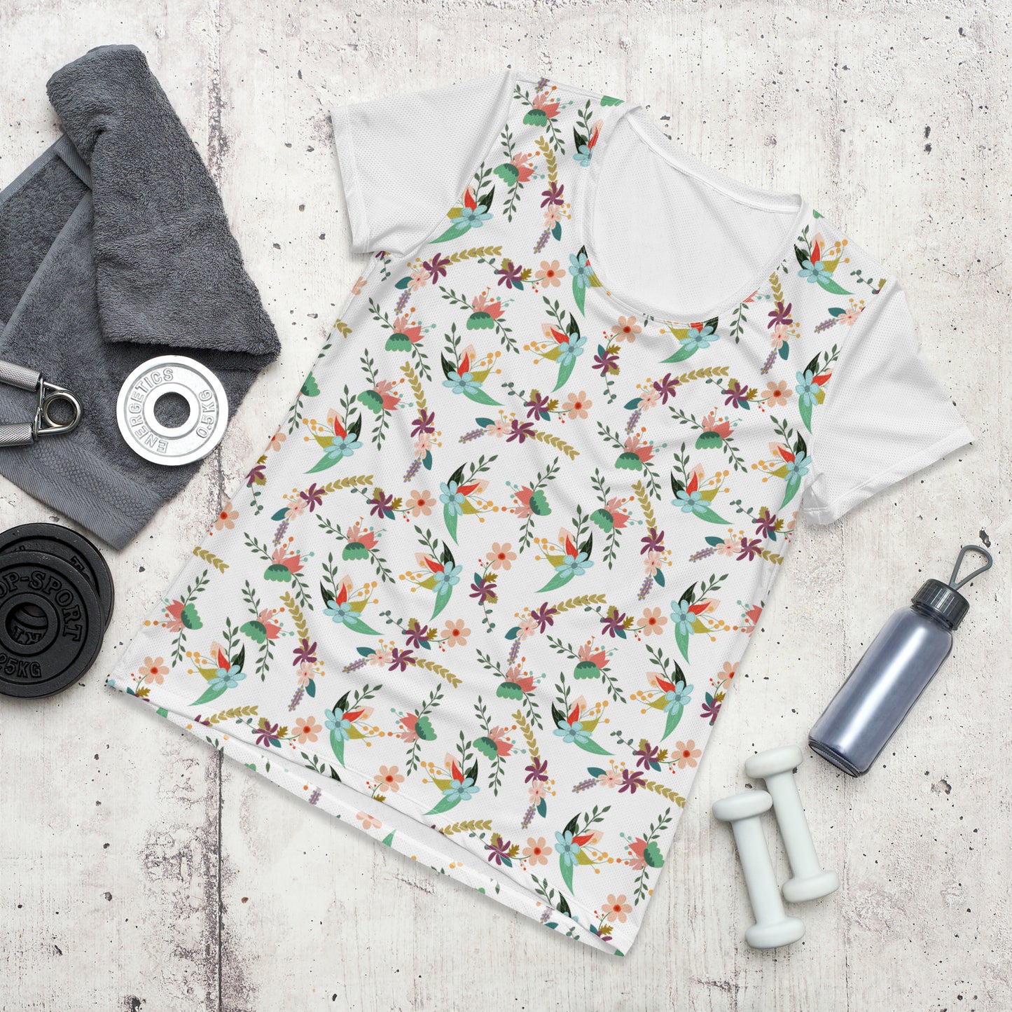 All-Over Print Women's Athletic T-shirt