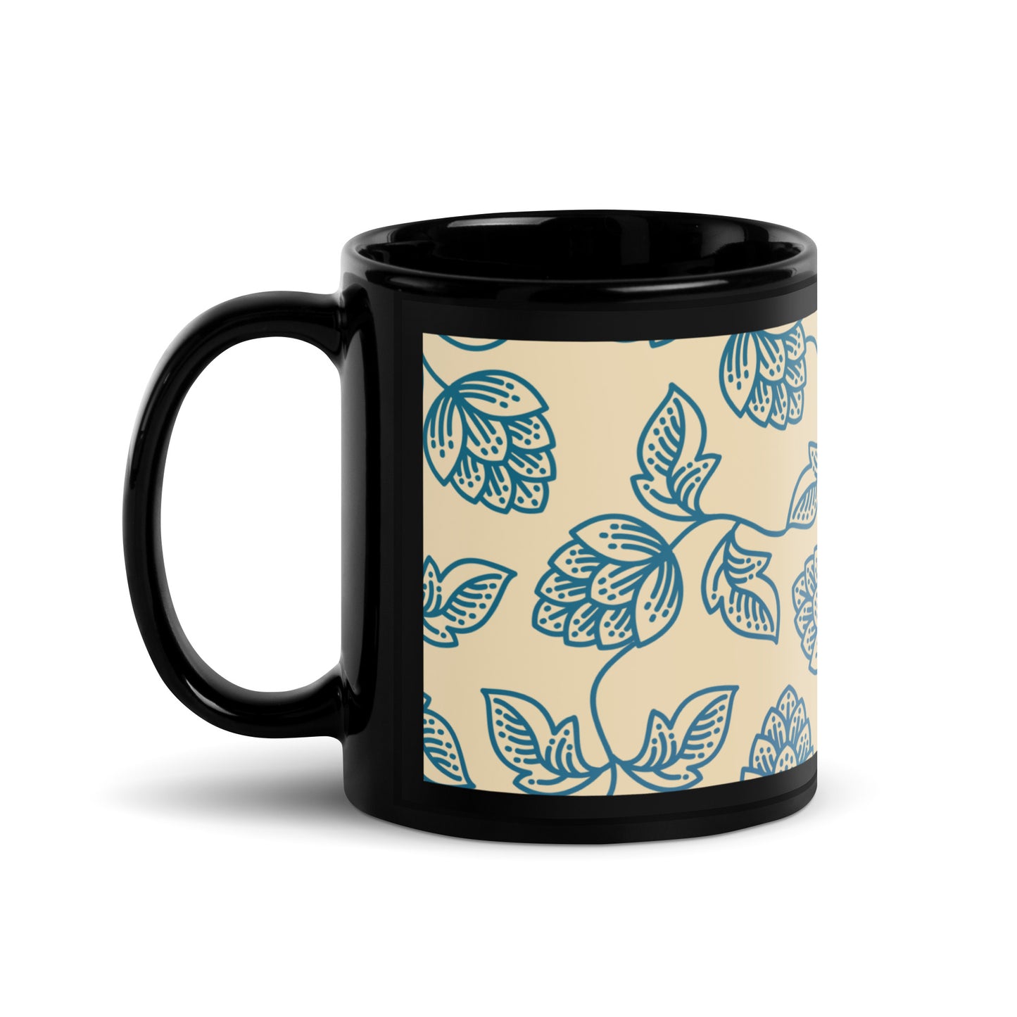 Black Glossy Mug