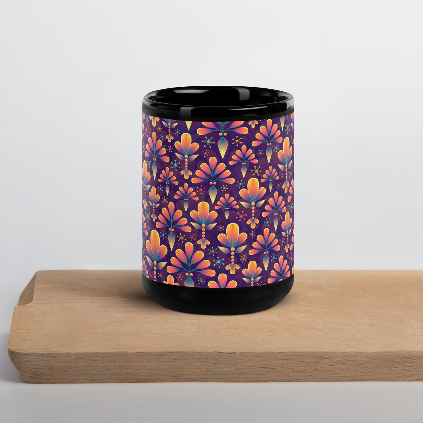 Black Glossy Mug