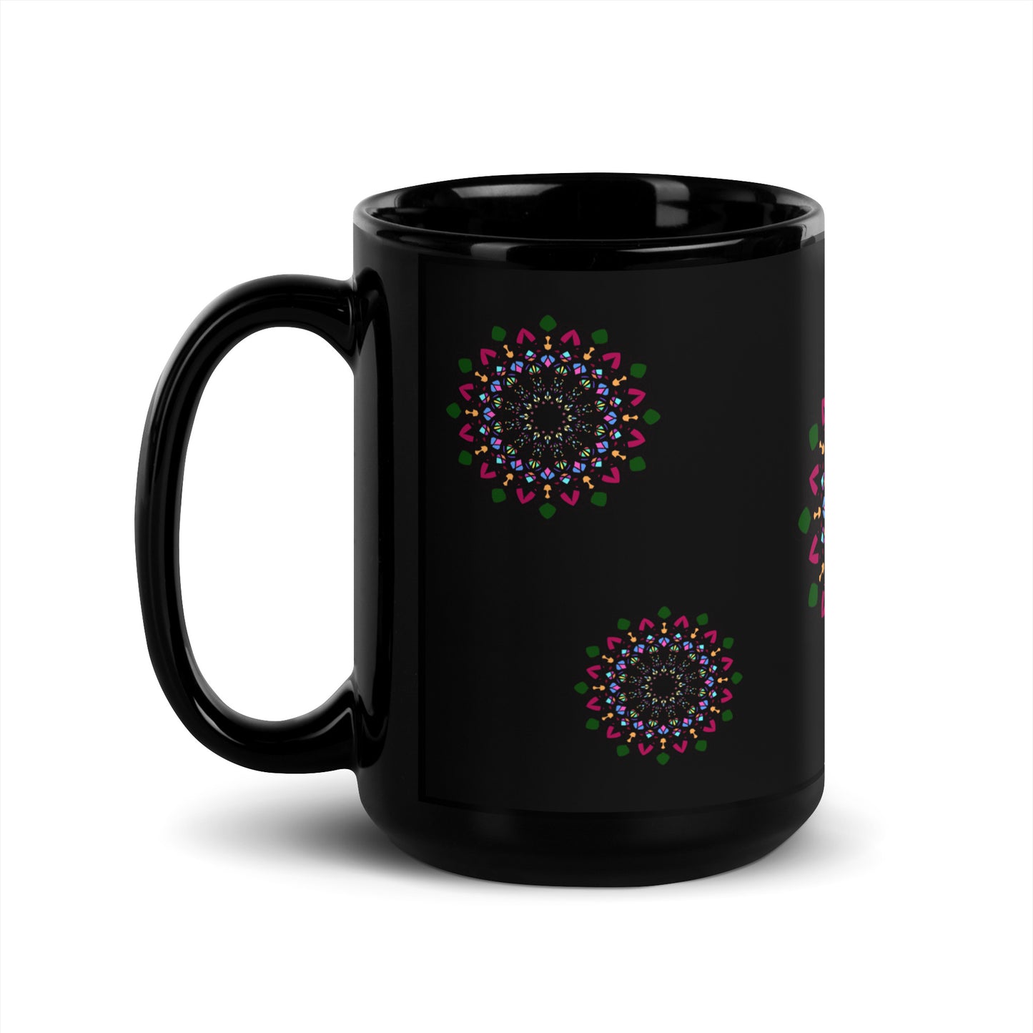Black Glossy Mug