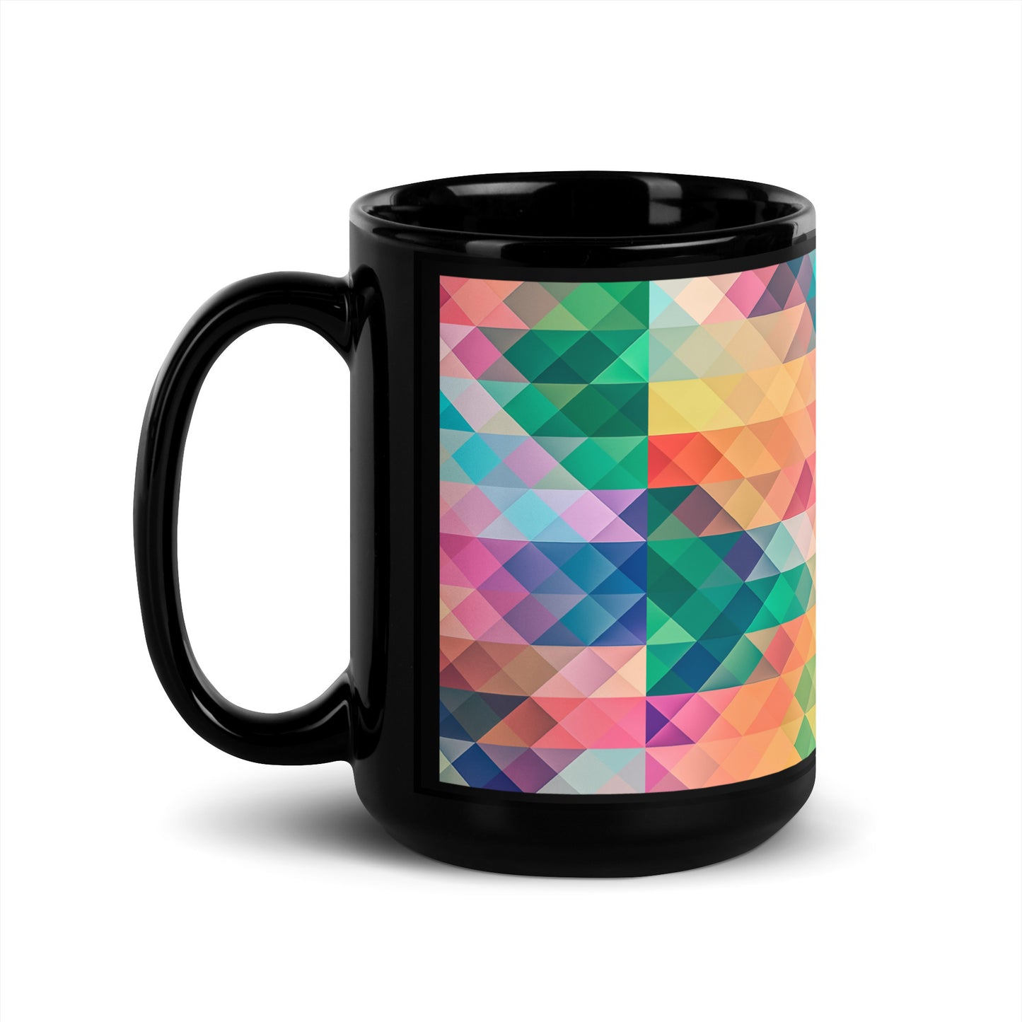Black Glossy Mug