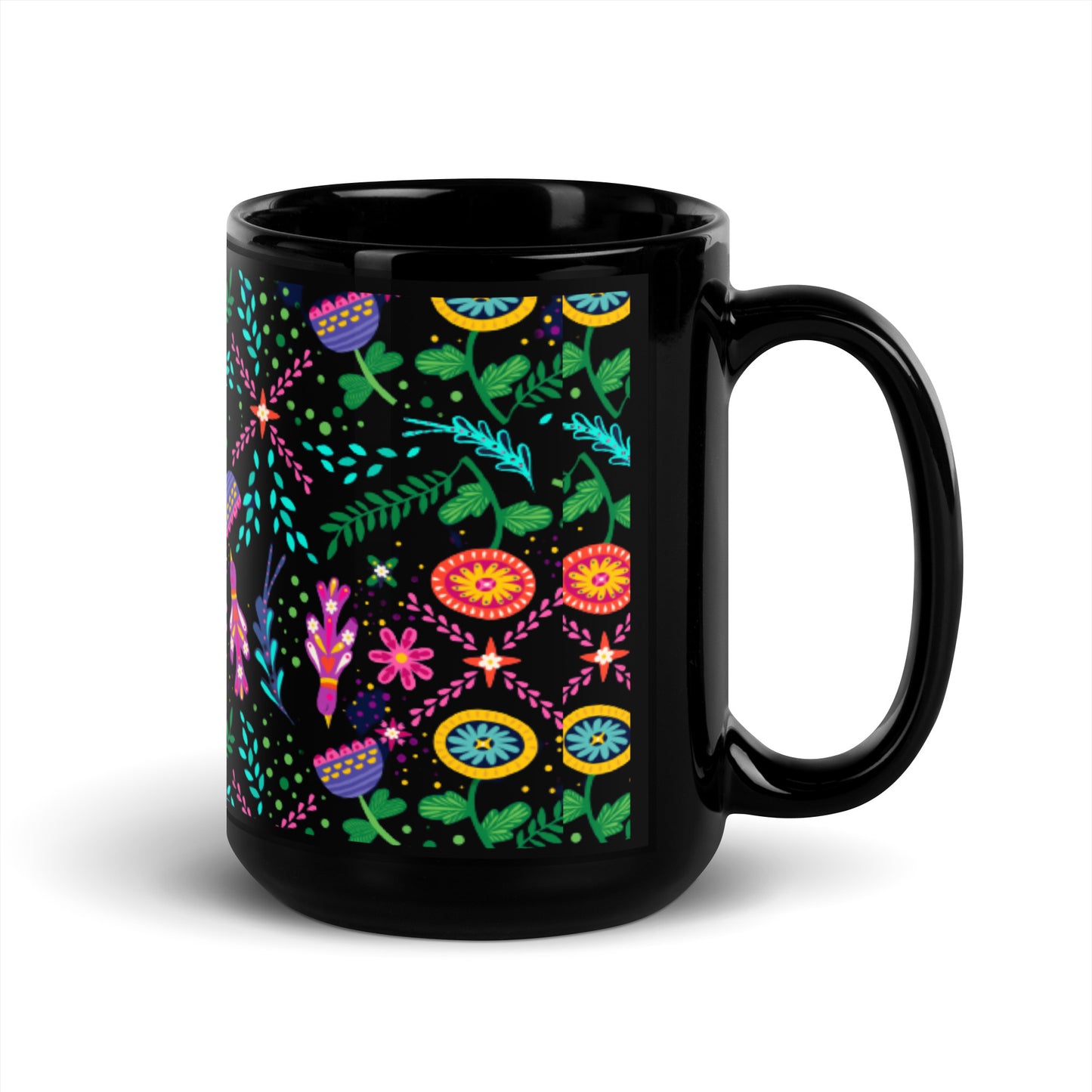 Black Glossy Mug