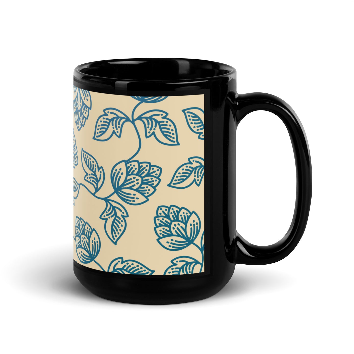 Black Glossy Mug