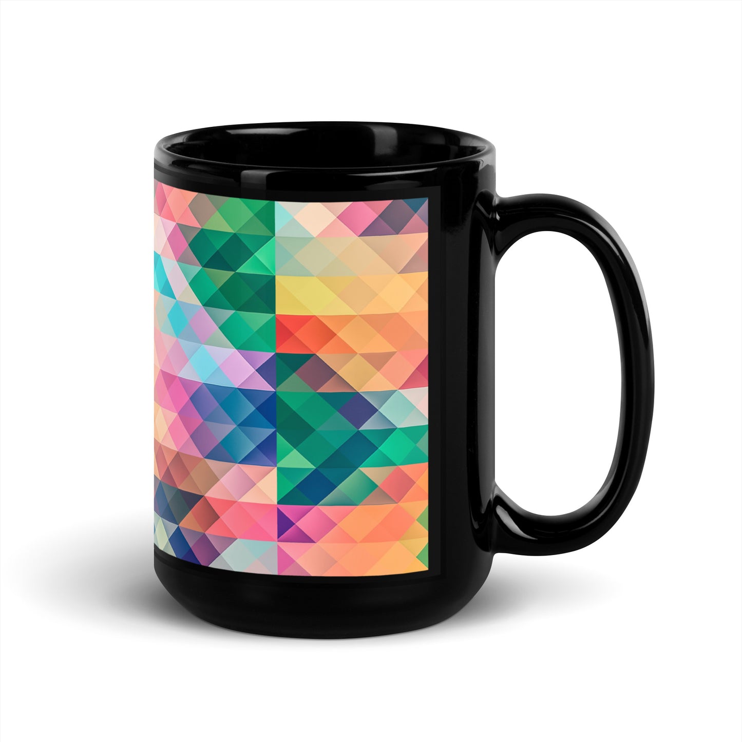 Black Glossy Mug