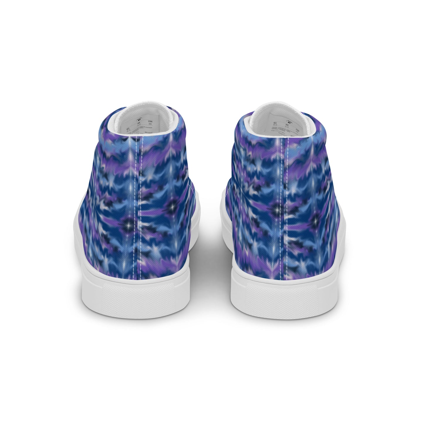 Men’s high top canvas shoes