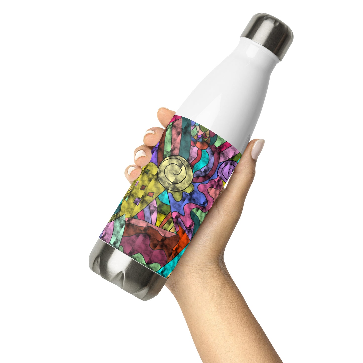 Stainless steel water bottle