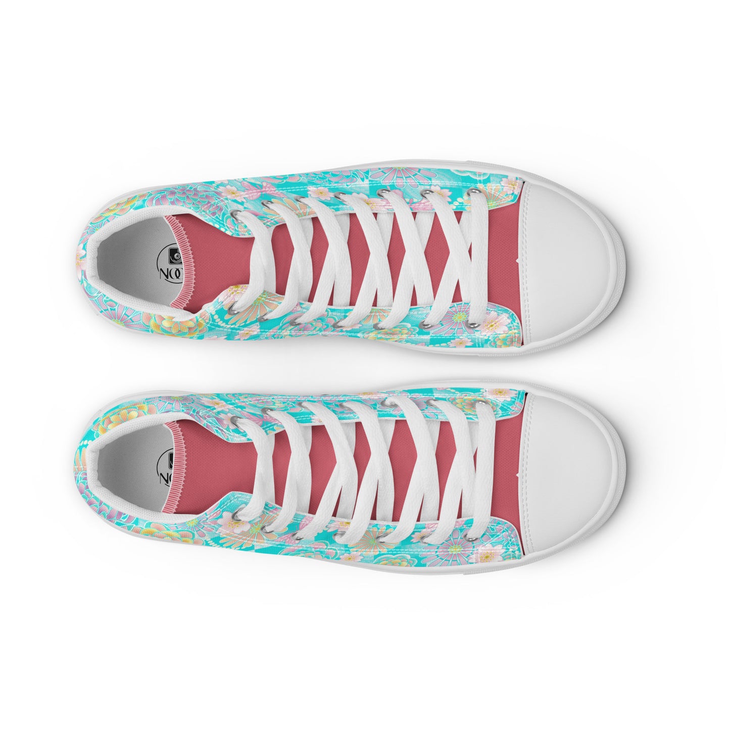 Women’s high top canvas shoes