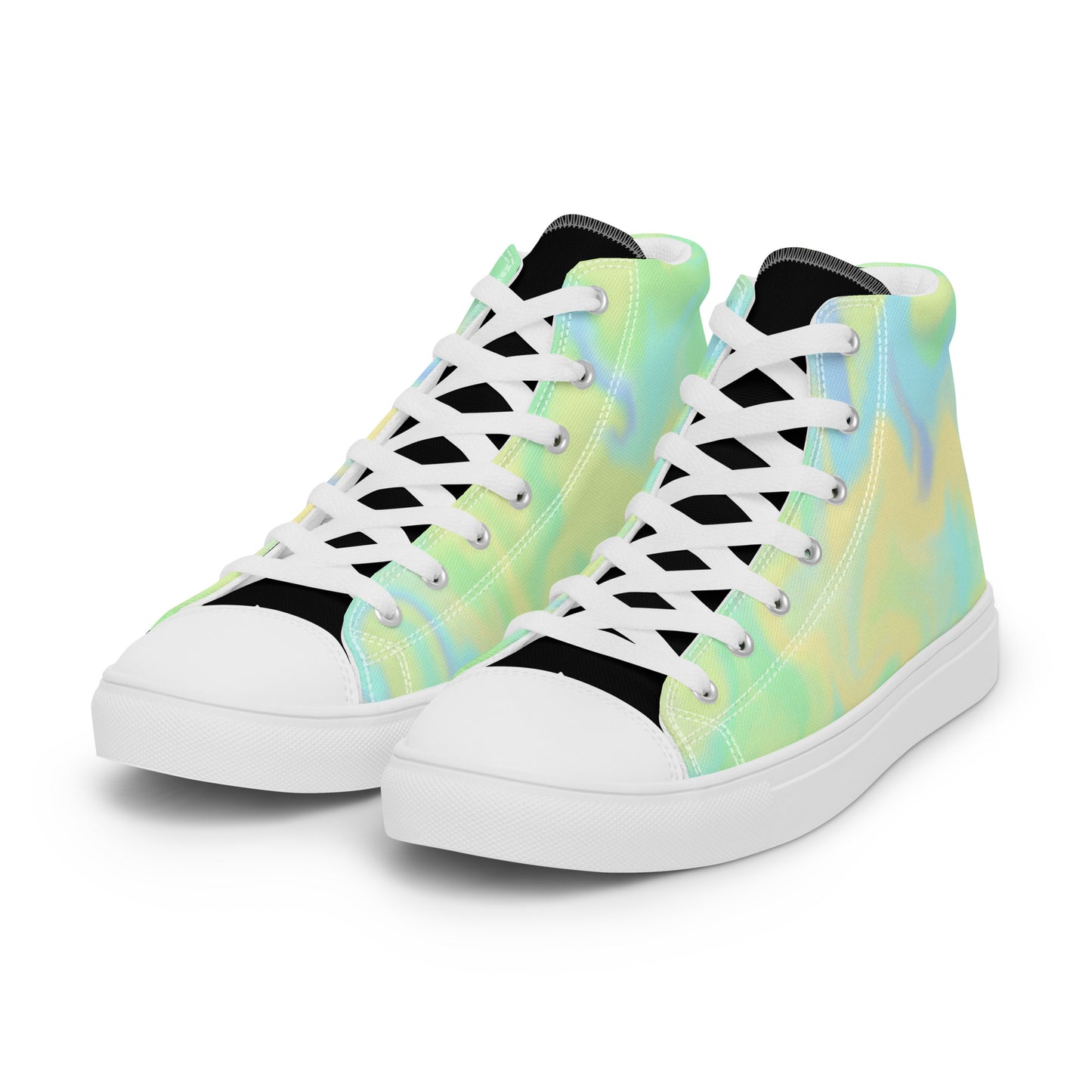 Women’s high top canvas shoes