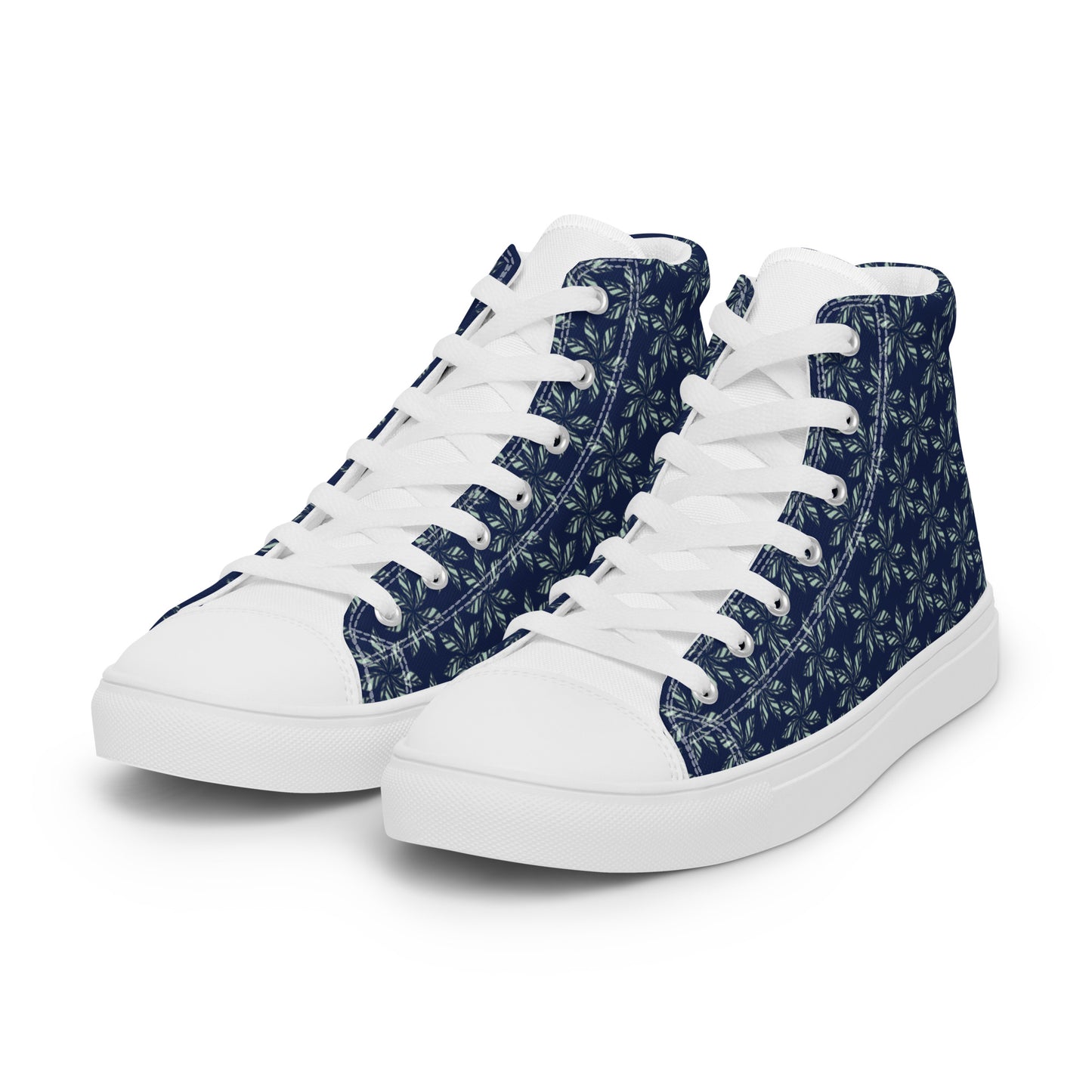 Women’s high top canvas shoes