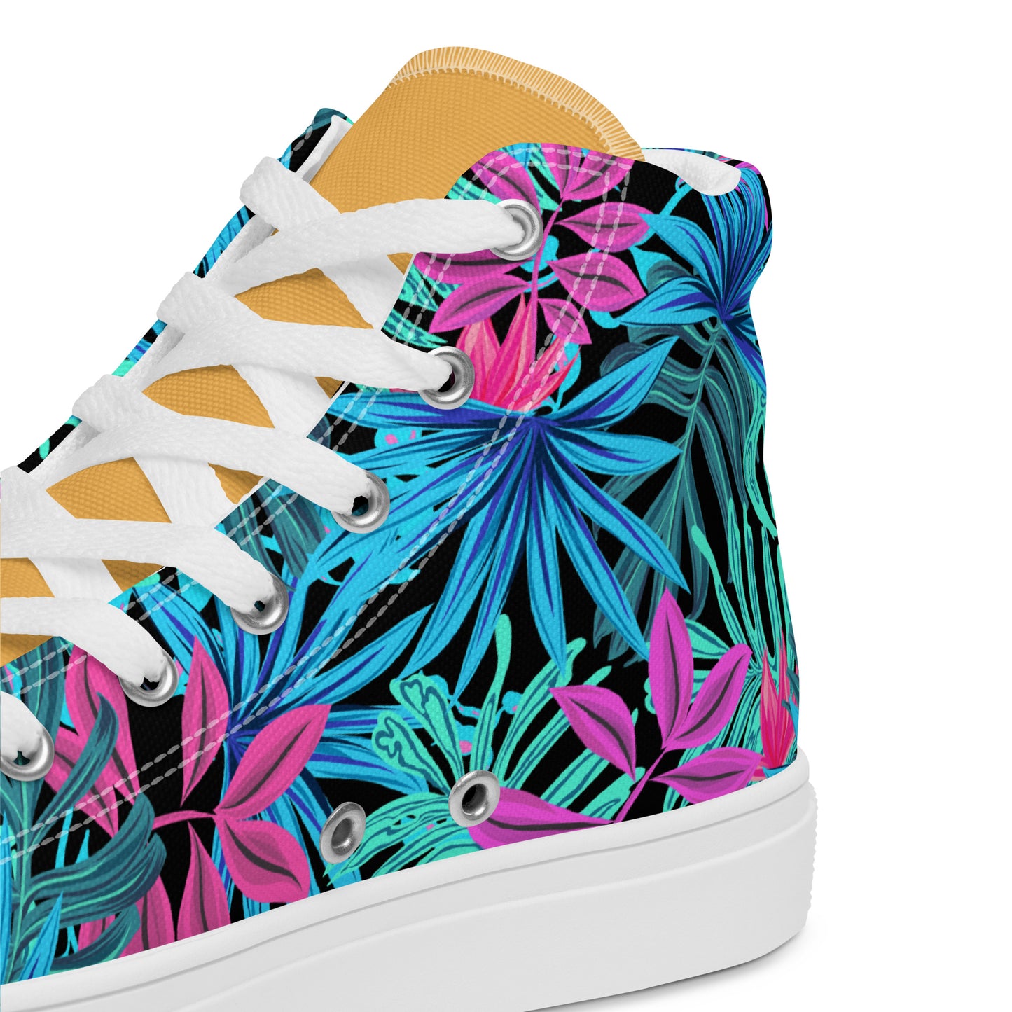 Women’s high top canvas shoes