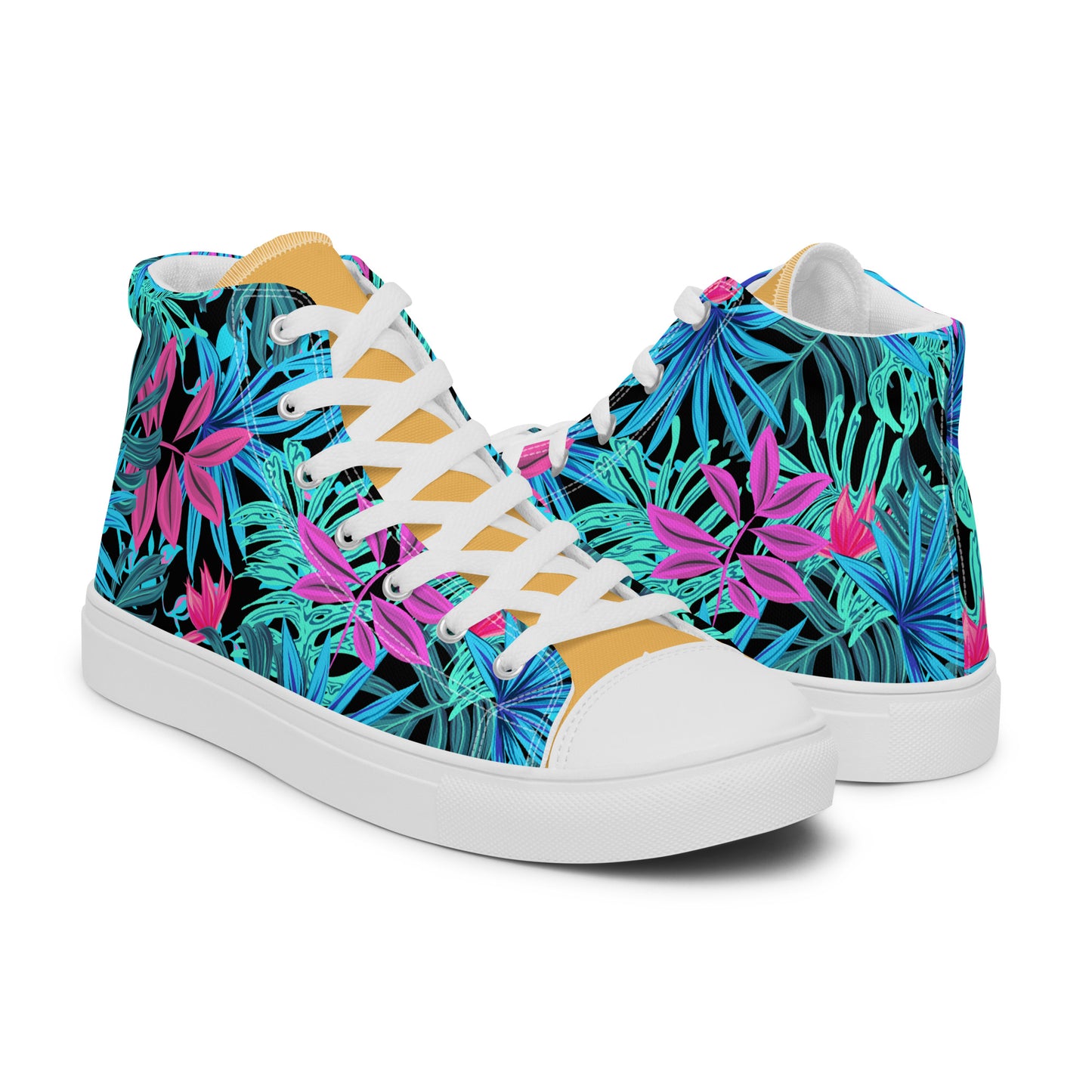 Women’s high top canvas shoes