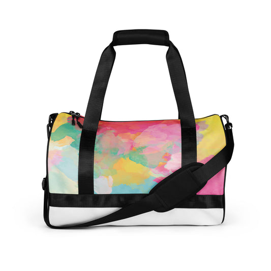All-over print gym bag