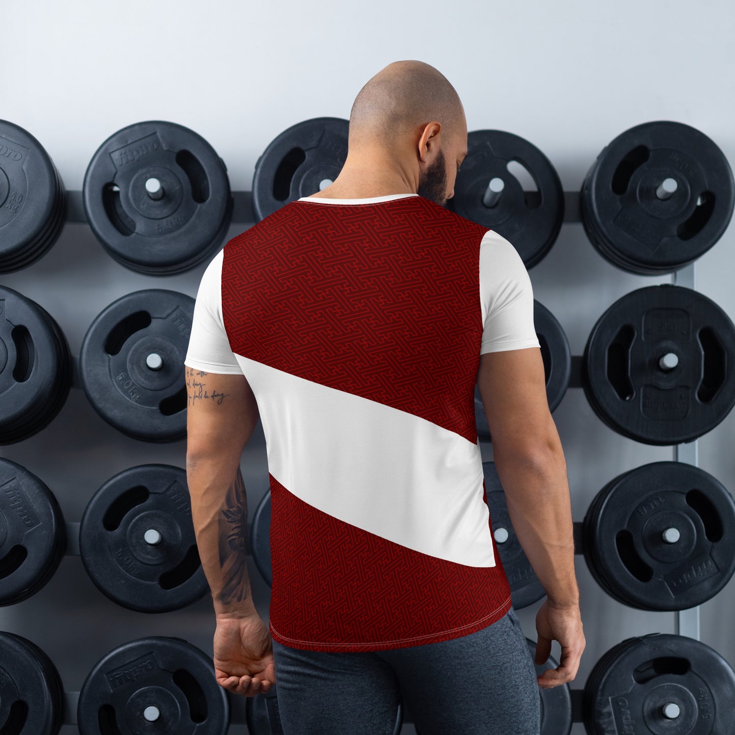 All-Over Print Men's Athletic T-shirt