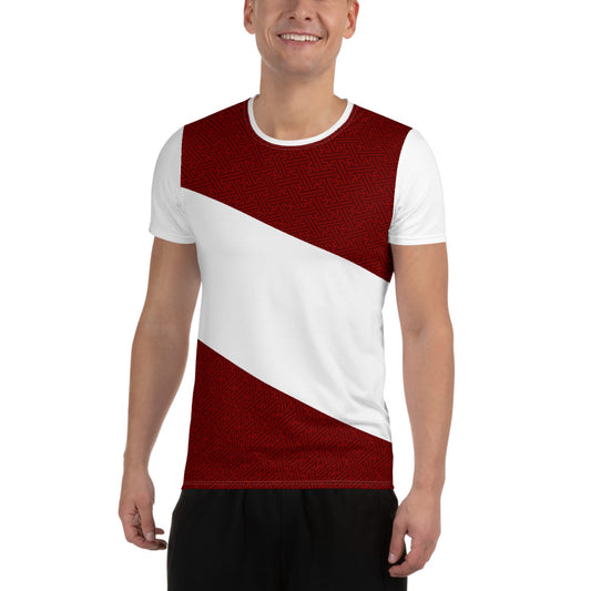 All-Over Print Men's Athletic T-shirt