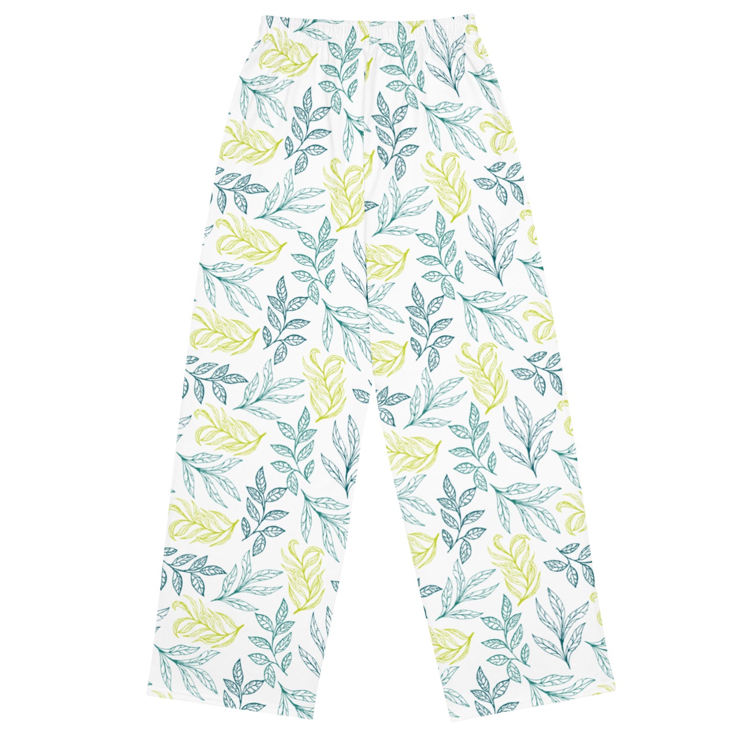 All-over print unisex wide-leg pants