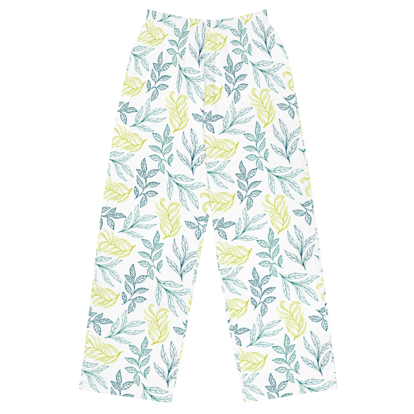 All-over print unisex wide-leg pants