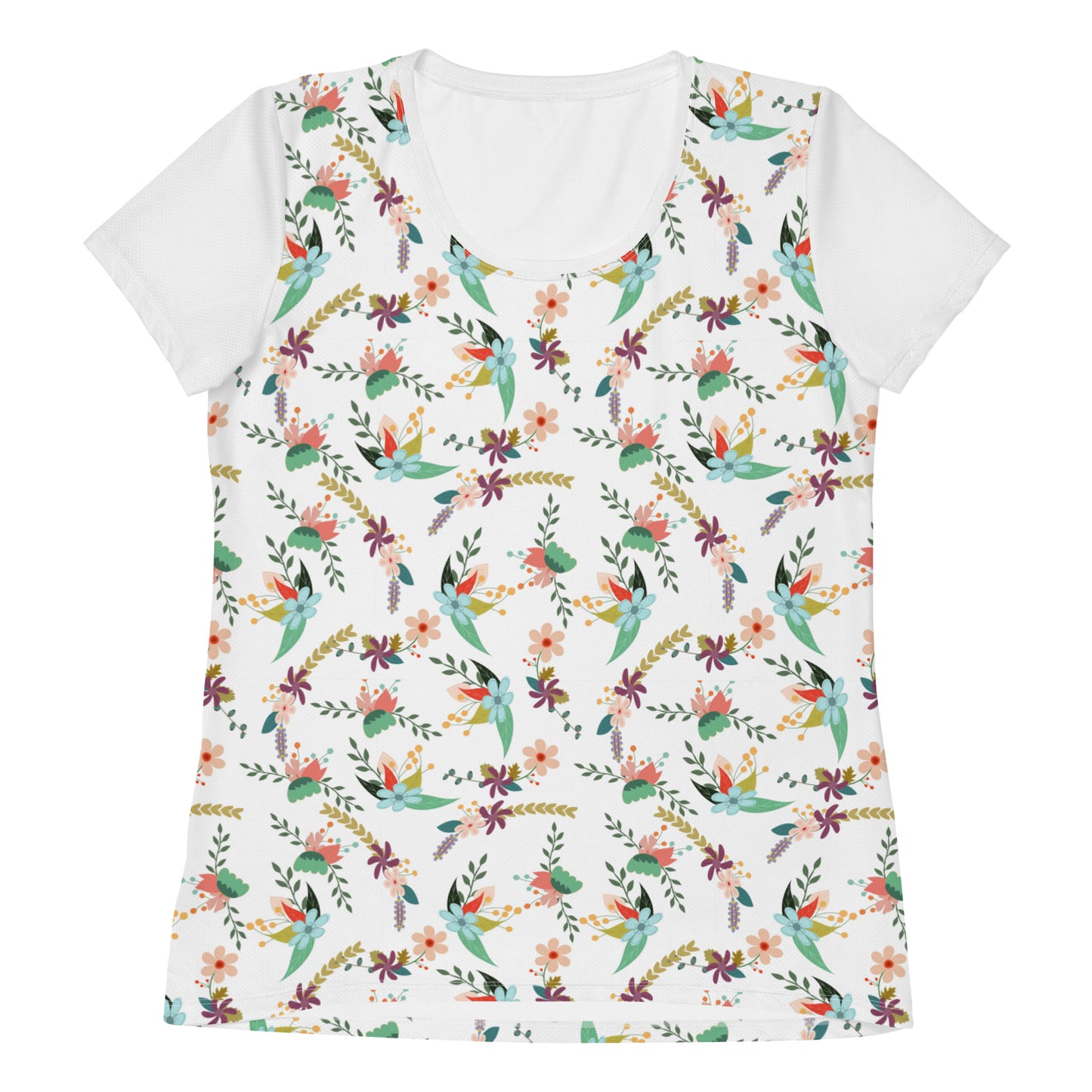 All-Over Print Women's Athletic T-shirt