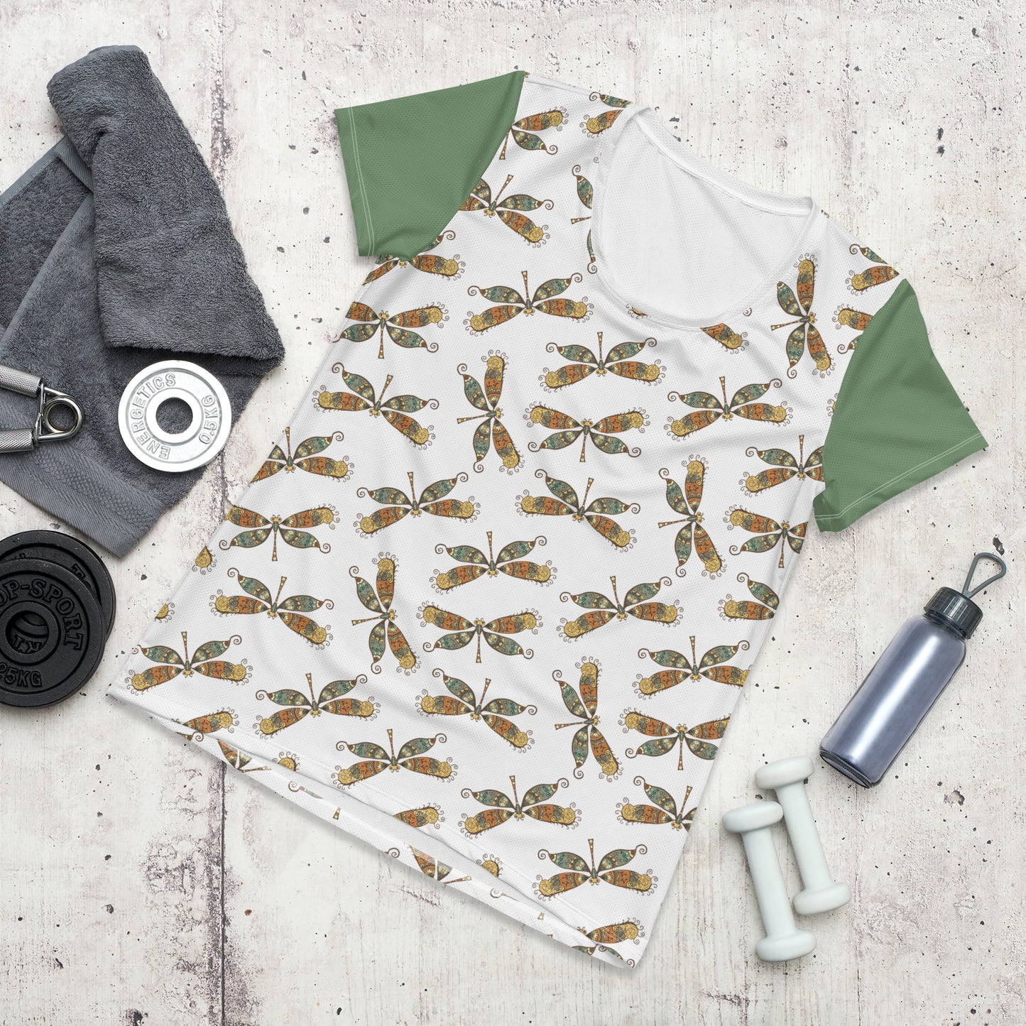 All-Over Print Women's Athletic T-shirt
