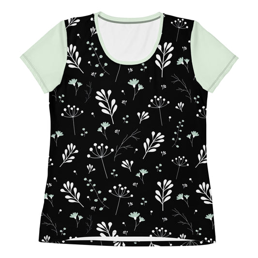 All-Over Print Women's Athletic T-shirt