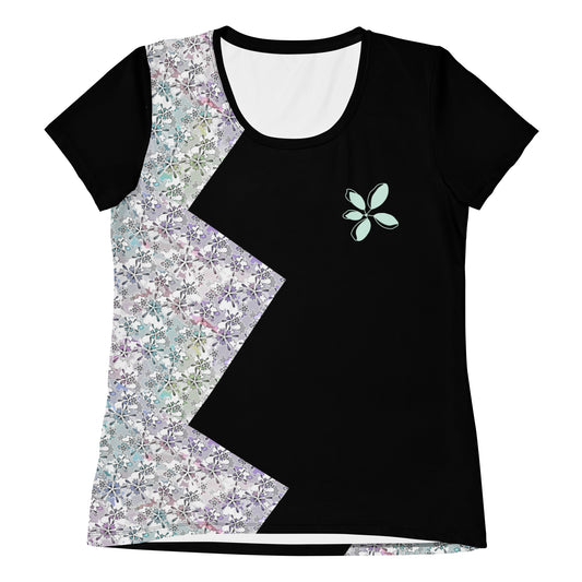 All-Over Print Women's Athletic T-shirt