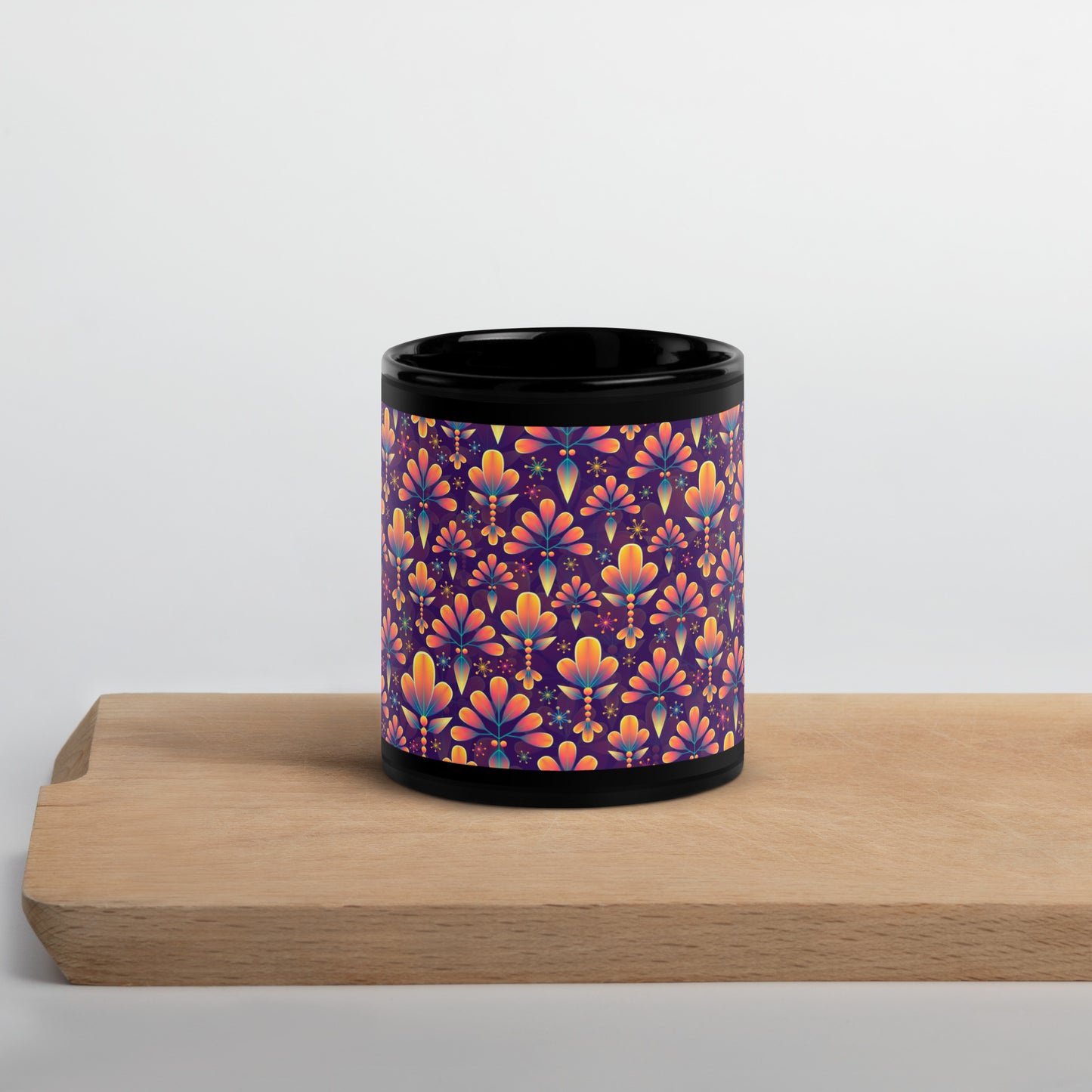 Black Glossy Mug