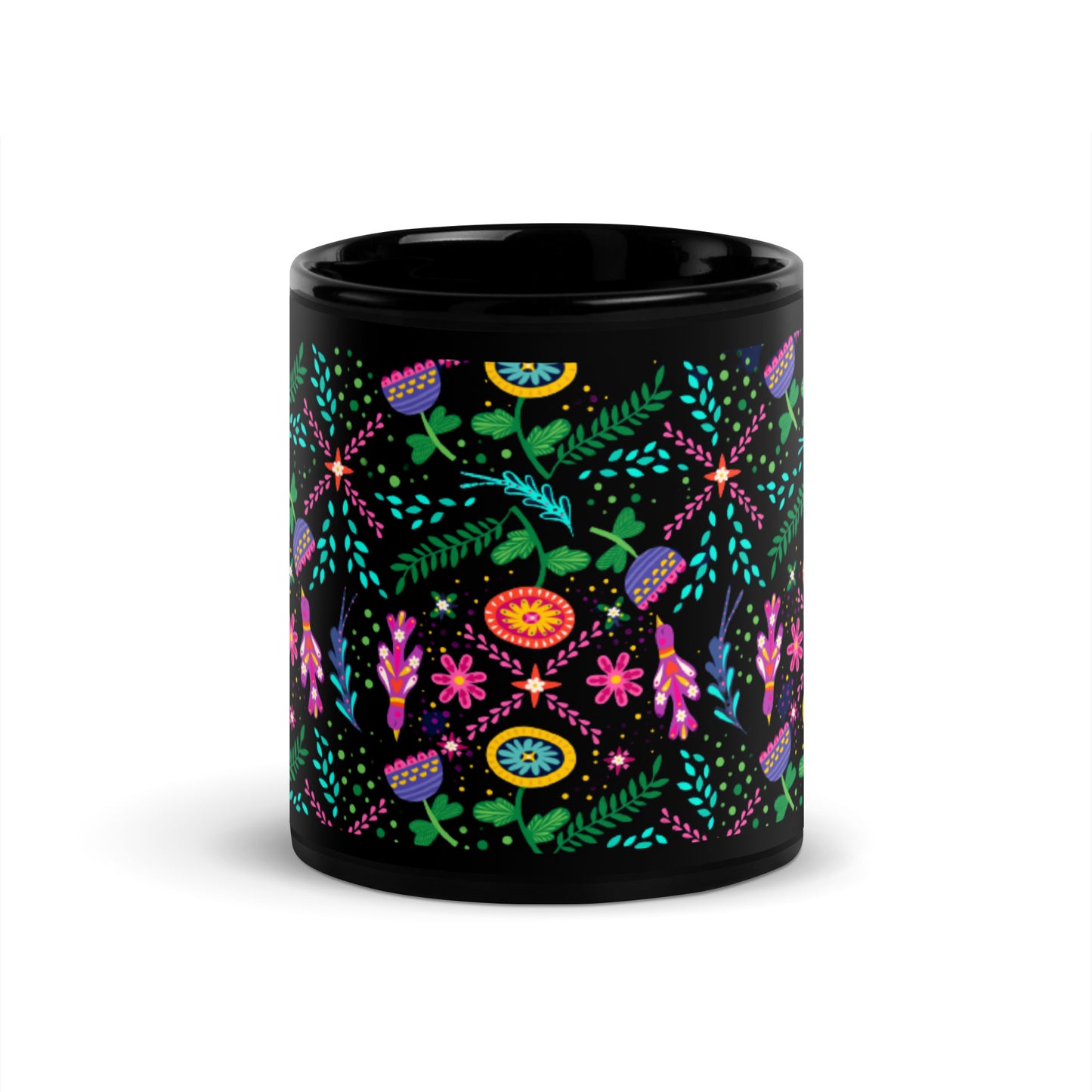 Black Glossy Mug