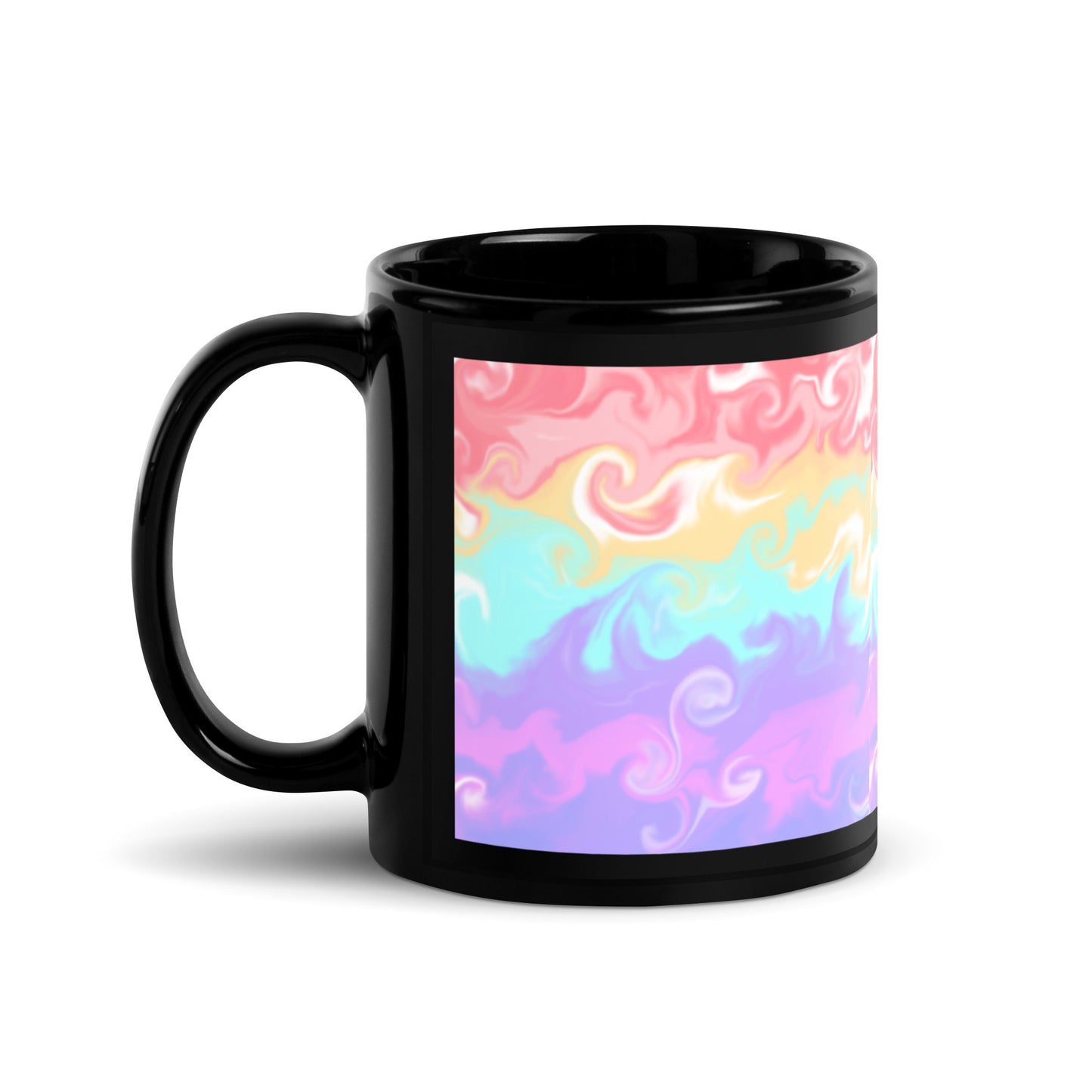 Black Glossy Mug