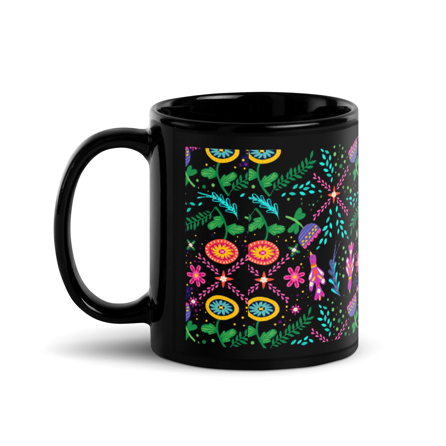 Black Glossy Mug