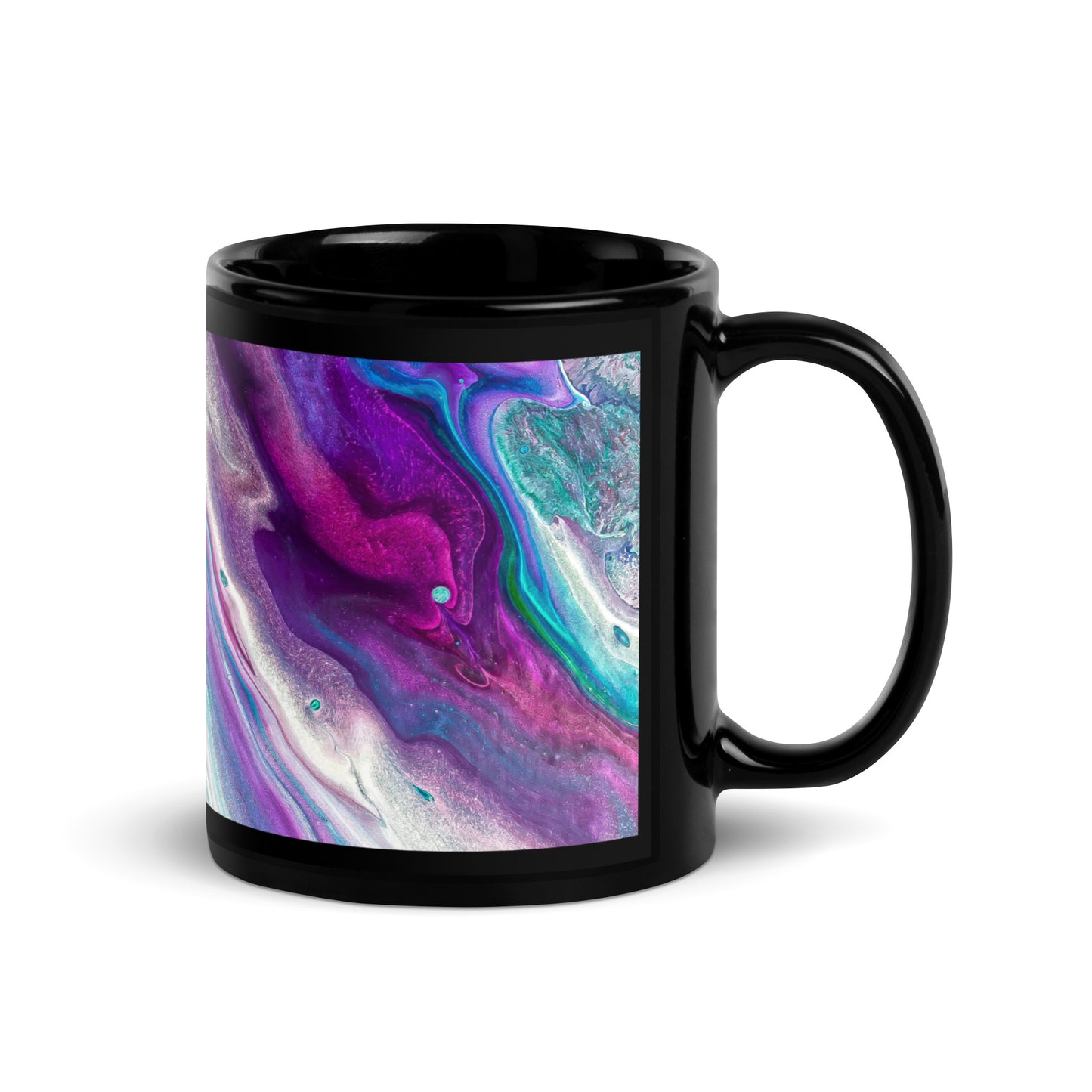Black Glossy Mug