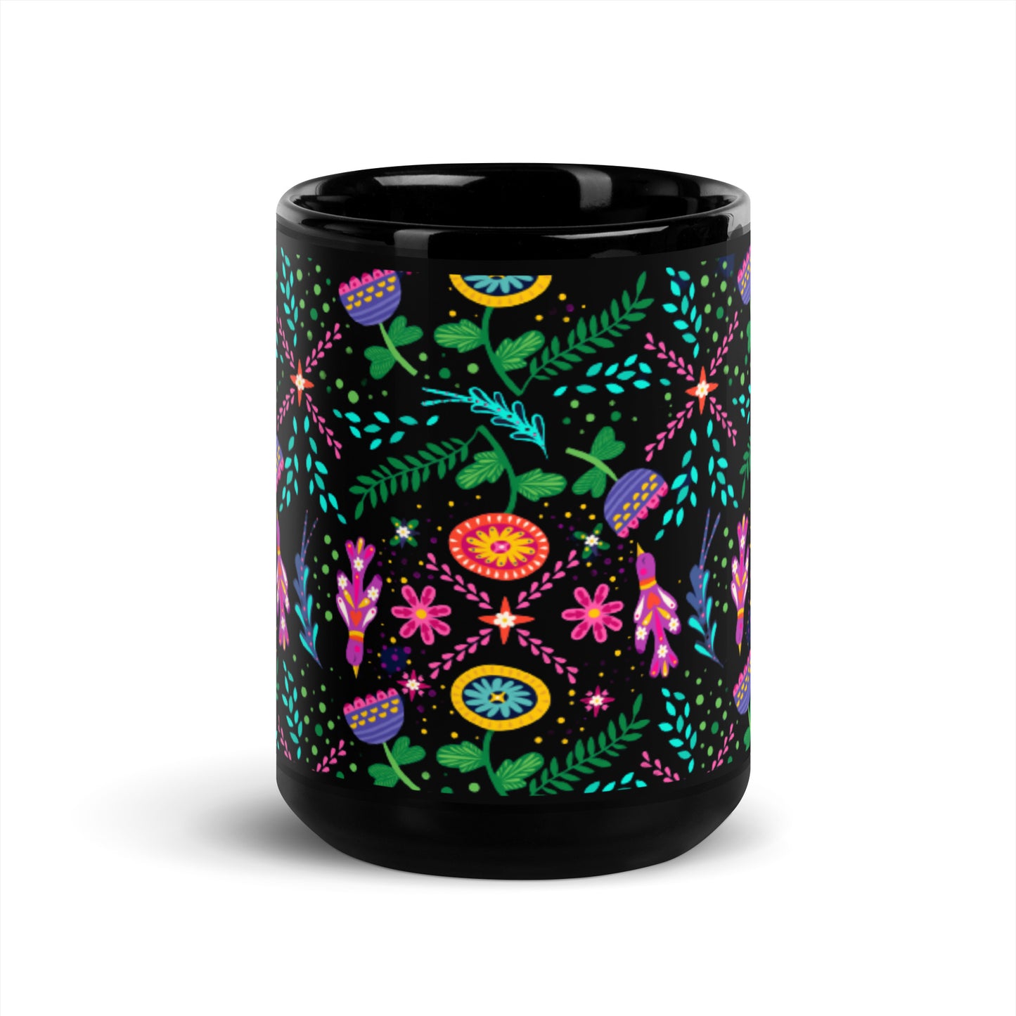Black Glossy Mug