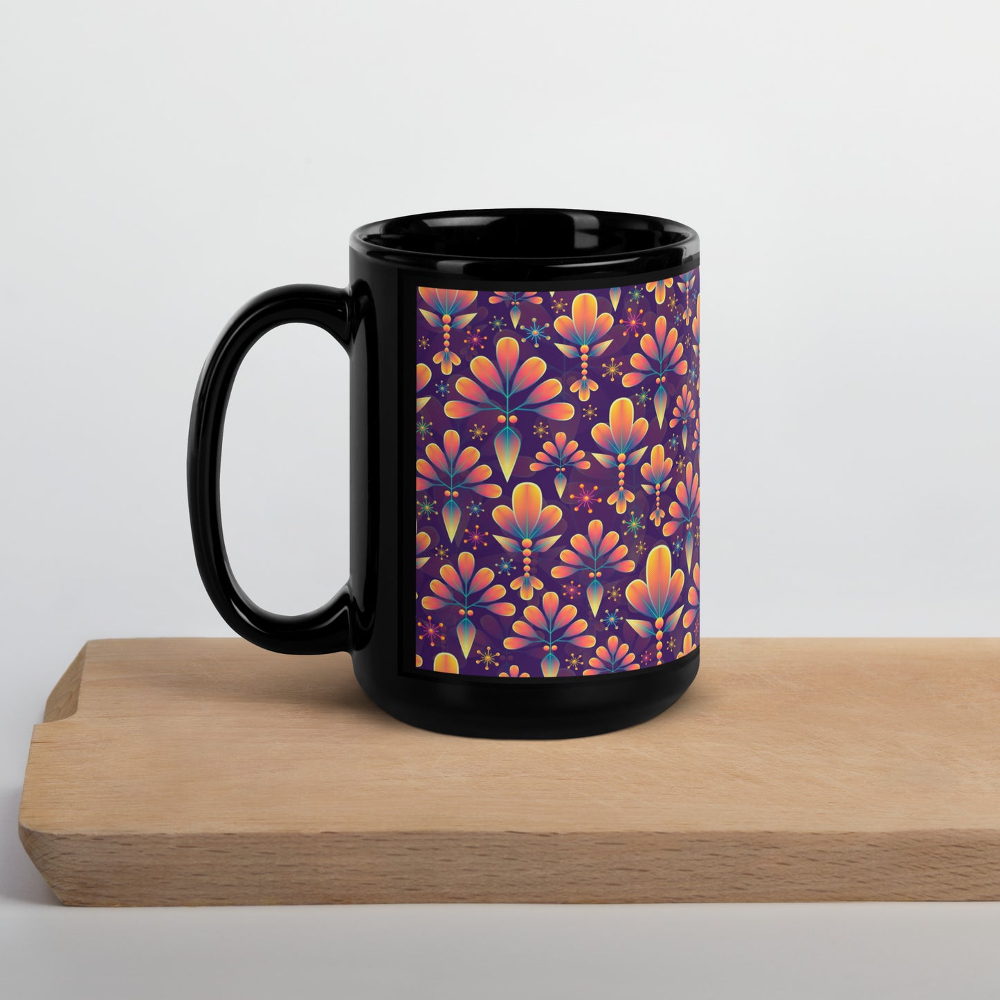Black Glossy Mug