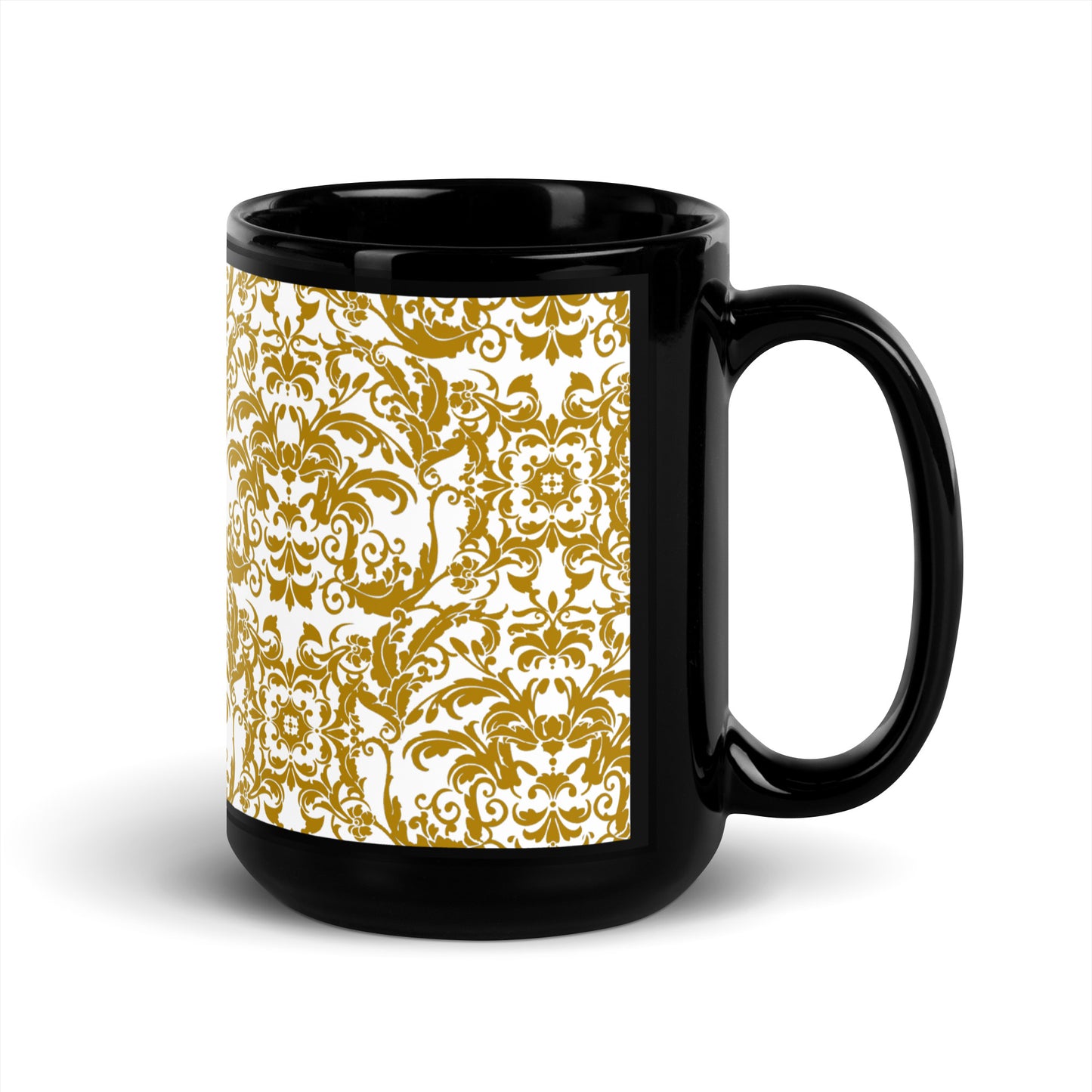 Black Glossy Mug