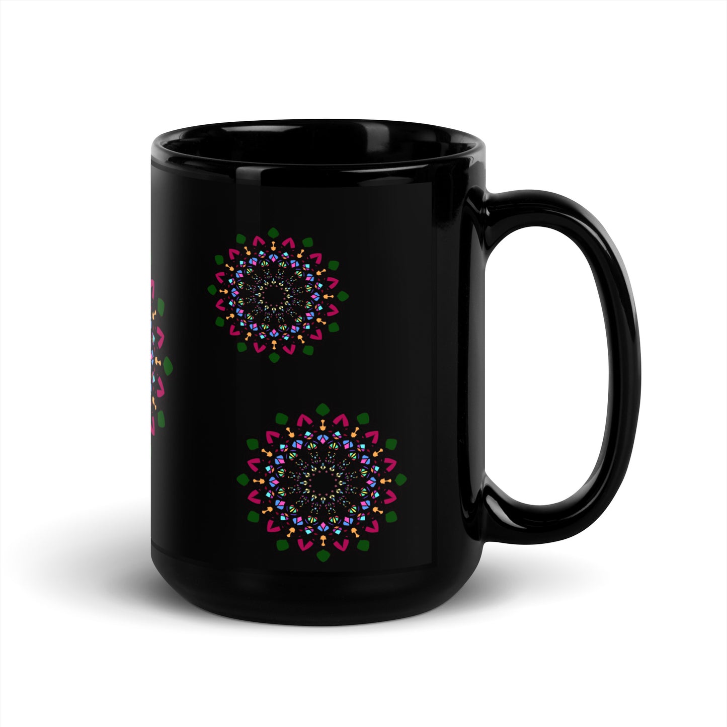 Black Glossy Mug