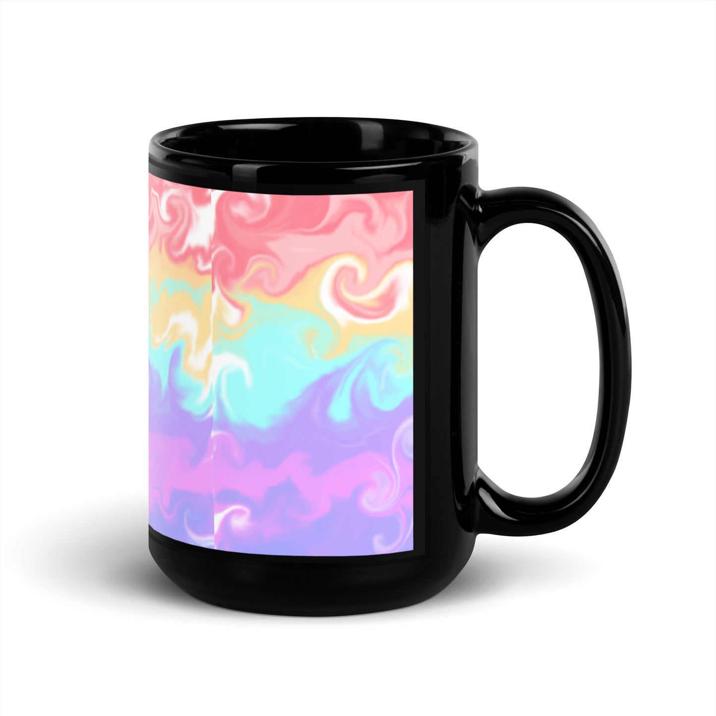 Black Glossy Mug