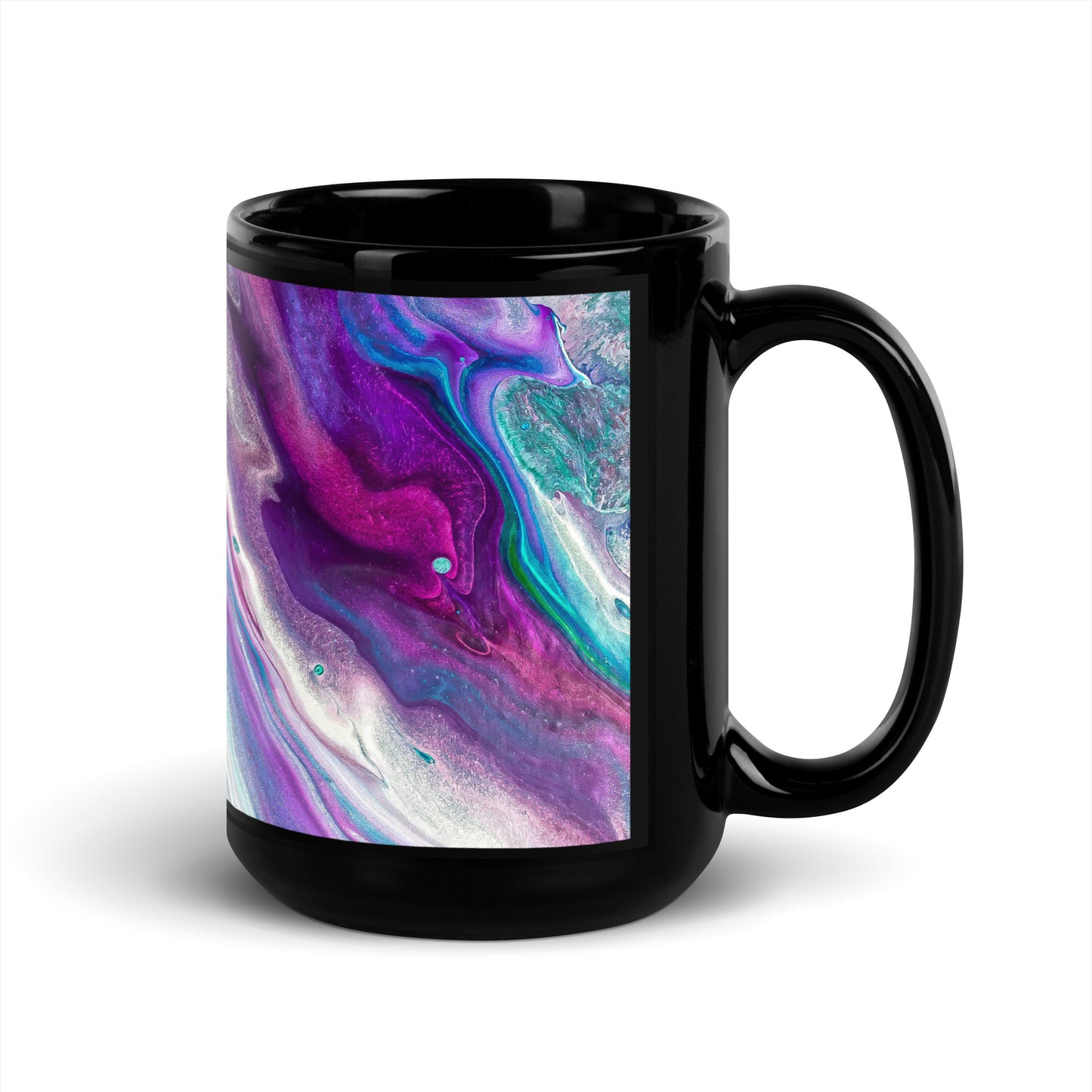 Black Glossy Mug