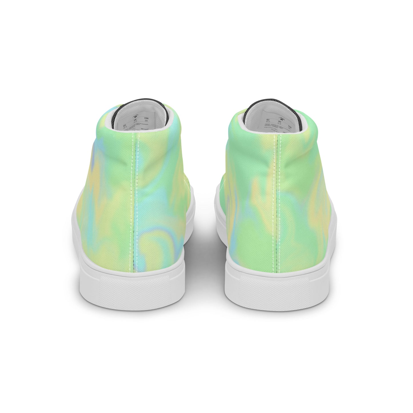 Men’s high top canvas shoes