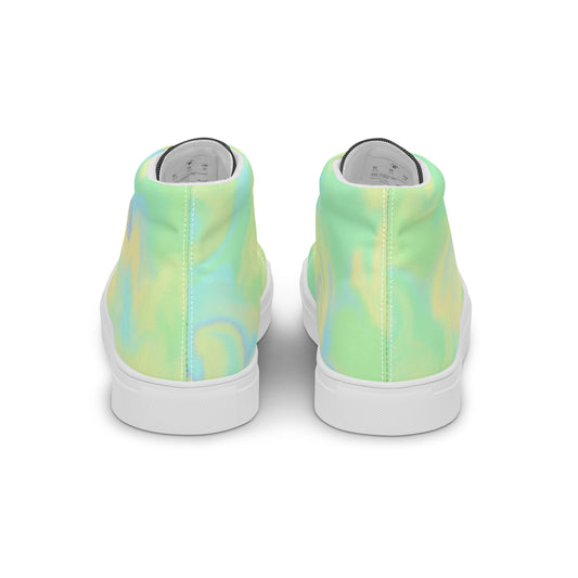 Men’s high top canvas shoes