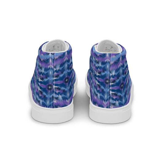 Men’s high top canvas shoes