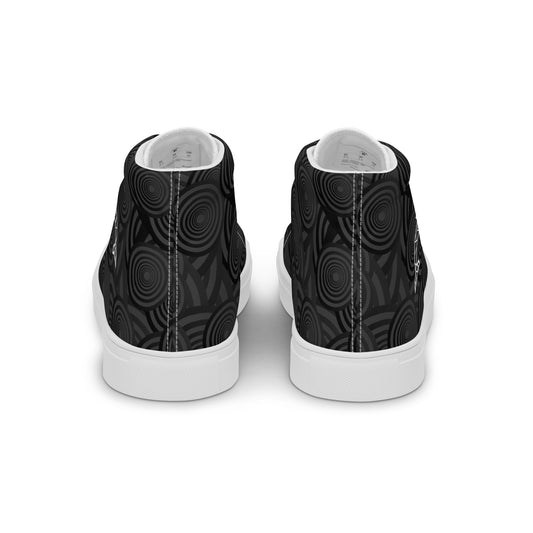 Men’s high top canvas shoes