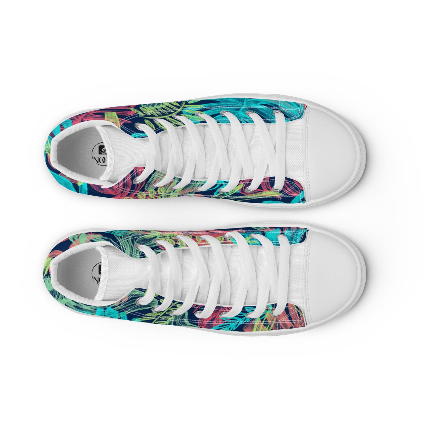 Men’s high top canvas shoes