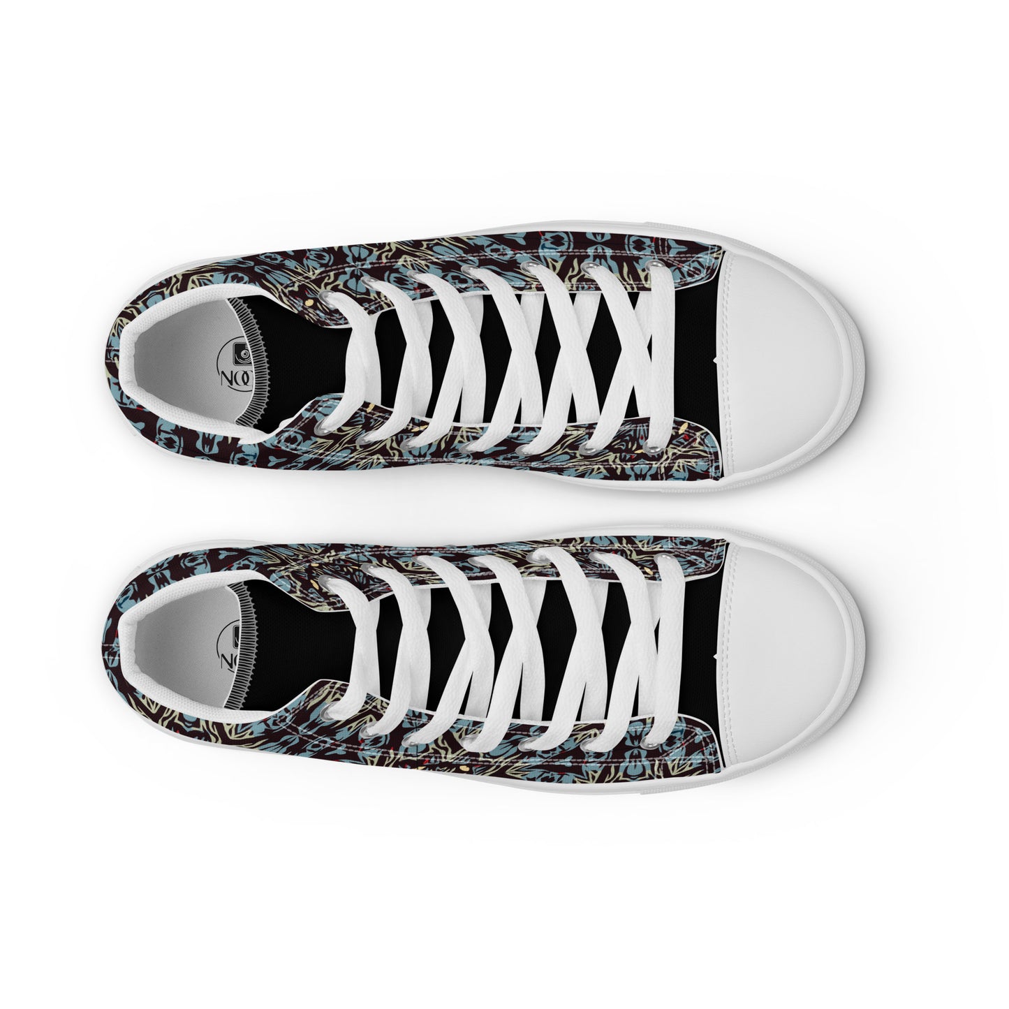Men’s high top canvas shoes