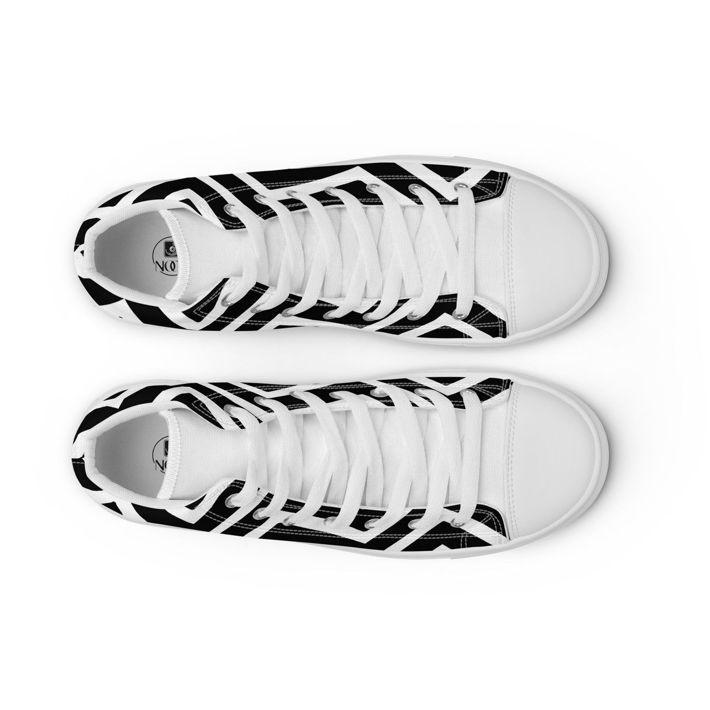 Men’s high top canvas shoes