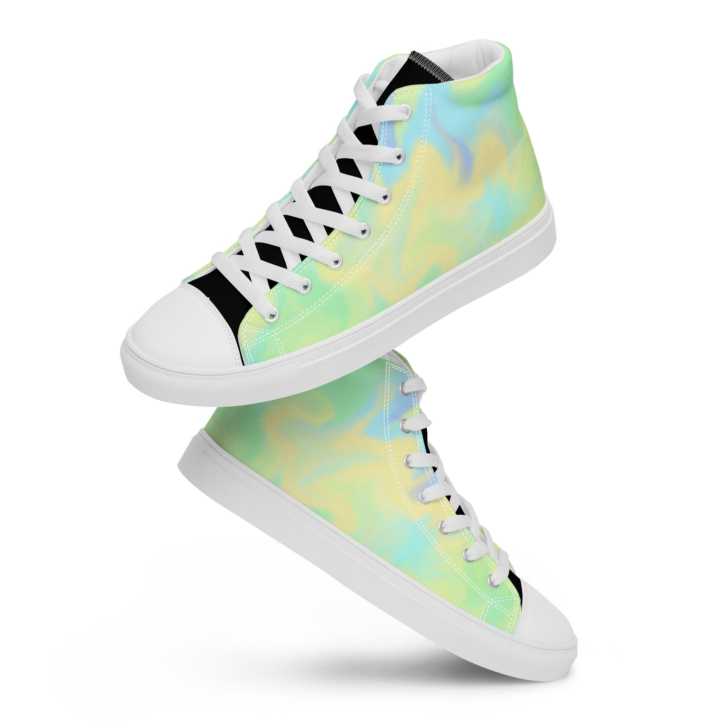 Men’s high top canvas shoes
