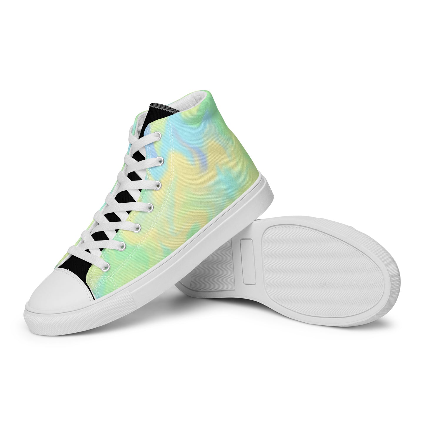 Men’s high top canvas shoes
